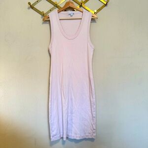 James Perse midi ribbed tank dress